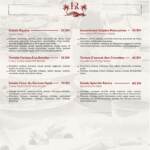 Menu Restaurant Hôtel Racine Marrakech December 2023 250111-336000